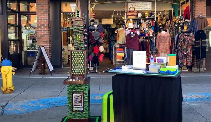 Junkyard Symphony's Boogie Ball Building