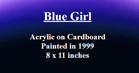 Blue Girl by Jonny Olsen