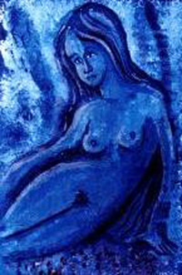 Blue Girl by Jonny Olsen