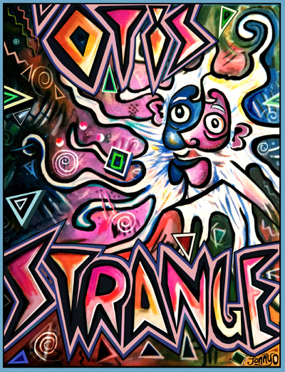 'Pink and Blue Otis' by Jonny Olsen