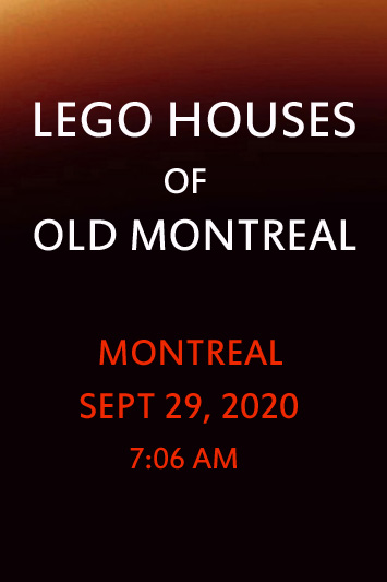 'Lego Houses of Old Montreal' by Jonny Olsen