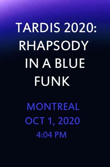 'Tardis 2020: Rhapsody in a Blue Funk' by Jonny Olsen
